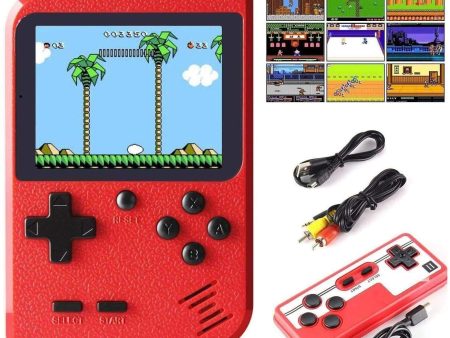 Consola de Juegos Portátil Retro FC con 400 Juegos Clásicos para 2 Jugadores Embalaje Deteriorado Cheap