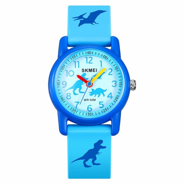 SKMEI 2157 Fashion Sports Waterproof Children Watch Cartoon Student Quartz Watch Hot on Sale