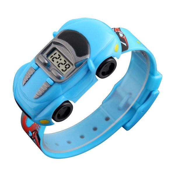 SKMEI 1241 Fashion Car Design Children Wrist Watch Student Electronic Watch on Sale