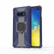 Warrior Style Rotating Ring Kickstand PC+TPU Phone Shell for Samsung Galaxy S10e For Sale