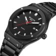 WLISTH S939 Sports Quartz Watch Luminous Daily Life Waterproof Wrist Bracelet Watch with Calendar Display Supply