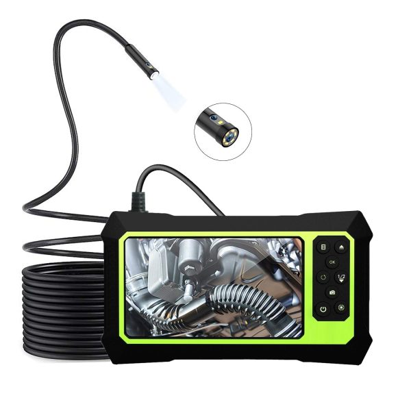 B315 2m Wire 5mm Dual Lens 4.3-inch Screen Waterproof Endoscope Camera 6+1 LED HD Industrial Borescope Hot on Sale