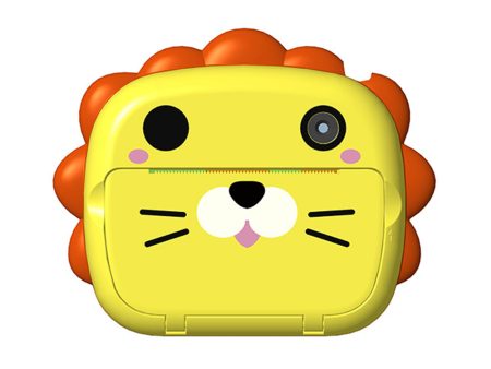 K05 Cute Cat Shape Dual Lens Camera 2.4 inch HD Screen Instant Print Kids Digital Camera Fashion