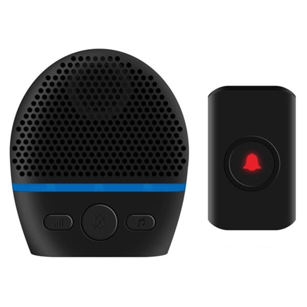 WB04 Wireless Waterproof Touch Doorbell Home Remote Door Bell, 1 Receiver and 1 Transmitter Online now