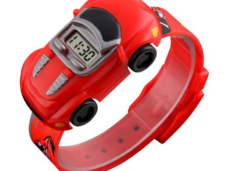 SKMEI 1241 Fashion Car Design Children Wrist Watch Student Electronic Watch on Sale