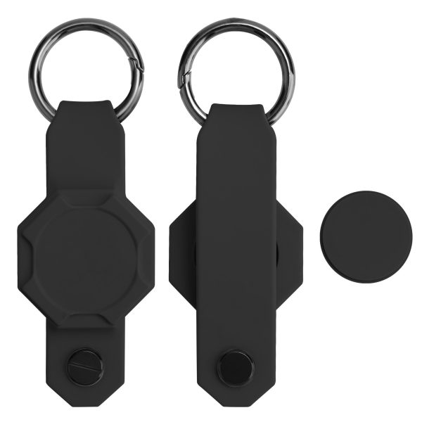 For Apple AirTag Silicone Case Waterproof Key Chain Ring Holder Key Organizer Case Online now