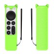 For Apple TV 4K 2021 Cat Ear Design Remote Controller Drop-proof Case Silicone Protective Cover Supply