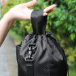 Waterproof Oxford Cloth Drawstring Pouch Camera Storage Bag with Shoulder Strap for Fujifilm Sony Online Sale