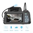 M60 1m Wire Inspection Camera 5mm Single-Lens 4.3-inch HD Screen 6-LED Industrial Endoscope Sale