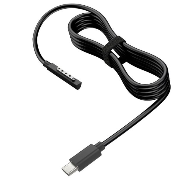 PD 65W Fast Charging Cable for Microsoft Surface RT   Surface Pro 1 2 , Magnetic Type-C Cable Power Supply Wire Supply