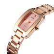 SKMEI 1400 Classic Quartz Ladies Watch Rhinestone Decor Zinc Alloy Wrist Watch Online now