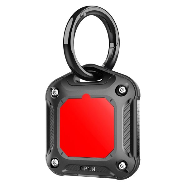 IP67 Waterproof Protective Case for AirTag Bluetooth Tracker TPU + PC Locator Protective Cover on Sale