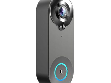 W3 FHD WiFi Video Doorbell 1080P Two Way Audio PIR Motion Detection Tuya App Wireless Door Viewer, Black For Discount