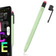 AHASTYLE PT80-2-K For Apple Pencil 2nd Generation Soft Silicone Cover Stylus Pen Anti-drop Sleeve Hot on Sale