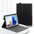 Foldable Stand Genuine Leather Anti-scratch Protective Case Cover for Microsoft Surface Pro 8 on Sale