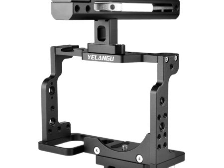 YELANGU C15-B For Nikon Z6   Z7   Z6II   Z7II Protection Frame Vlogging Handle Grip Aluminum Alloy Camera Housing Cage Discount