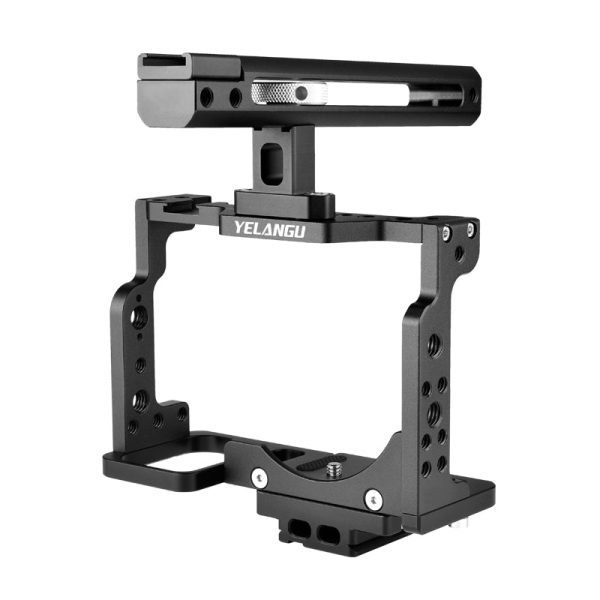 YELANGU C15-B For Nikon Z6   Z7   Z6II   Z7II Protection Frame Vlogging Handle Grip Aluminum Alloy Camera Housing Cage Discount