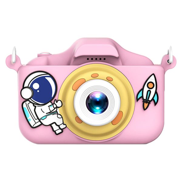 X200 Spaceman Decor Dual-Lens Kid s Educational Camera Mini Size High Definition Children Video Camera Toy for Boys Girls Cheap