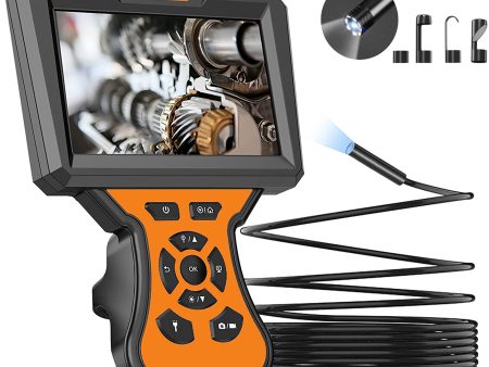 M50 1m Hard Wire 5.5mm Len Borescope 5   IPS Screen 6-LED Industrial Endoscope IP67 Waterproof Sale