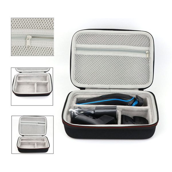 For Braun MGK3020   3060   3080 Hair Clipper Razor Zipper Storage Bag Shockproof EVA Handbag For Discount