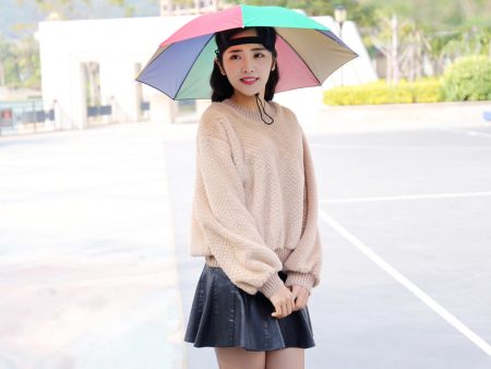 Fishing Umbrella Hat UV Protection Umbrella Headwear Cap Online now