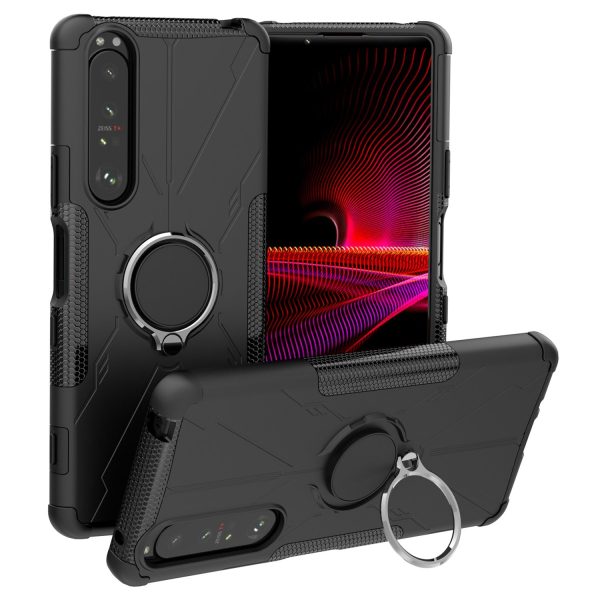 Shockproof Case for Sony Xperia 1 III 5G Anti-Drop Phone Case Hard PC Soft TPU Phone Protector with Kickstand Discount