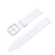 For Swatch Wrist Band Stylish Pattern Printed Silicone Adjustable Watch Strap 16mm Discount