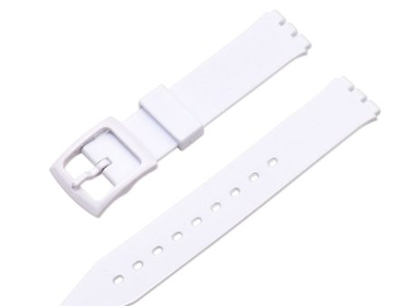 For Swatch Wrist Band Stylish Pattern Printed Silicone Adjustable Watch Strap 16mm Discount