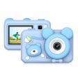 D32 2-inch Screen Children Camera Rechargeable HD Dual Lens Camera Toy with Silicone Cover and Tripod Cheap