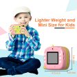 K07 Dinosaur Shape Front   Rear Dual Kids Camera 2.4 Inch IPS Screen WiFi Instant Print Digital Camera on Sale