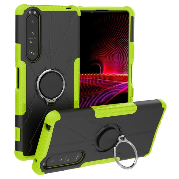 Shockproof Case for Sony Xperia 1 III 5G Anti-Drop Phone Case Hard PC Soft TPU Phone Protector with Kickstand Discount