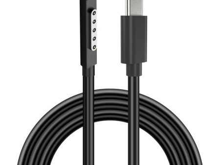 PD 65W Fast Charging Cable for Microsoft Surface RT   Surface Pro 1 2 , Magnetic Type-C Cable Power Supply Wire Supply