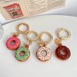 For Apple AirTag Bluetooth Tracker Donut Design Silicone Case Protective Cover with Ring Buckle Discount