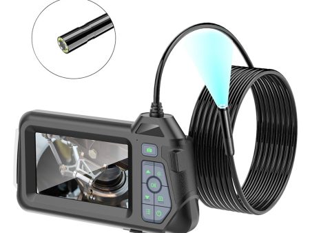 M60 1m Wire Inspection Camera 5mm Single-Lens 4.3-inch HD Screen 6-LED Industrial Endoscope Sale